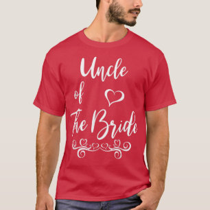 Uncle of Bride & Groom Wedding Matching  T-Shirt