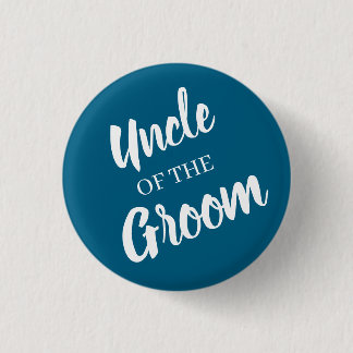 uncle of groom wedding Button
