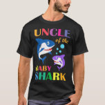 Uncle Of The Baby Birthday Shark Uncle Shark Chris T-Shirt<br><div class="desc">Uncle Of The Baby Birthday Shark Uncle Shark Christmas Day920  .</div>