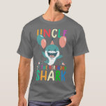 Uncle of the birthday shark shirt birthday family<br><div class="desc">Uncle of the birthday shark shirt birthday family matching .</div>