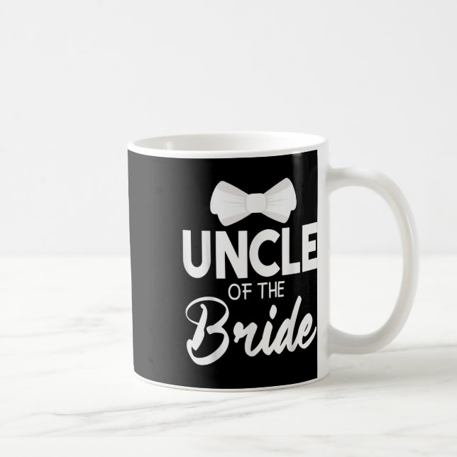 Uncle Of The Bride Groom Happy Wedding Married Hus Coffee Mug (Right)