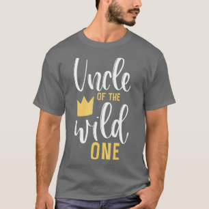 Uncle of the Wild One Shirt 1st Birthday First