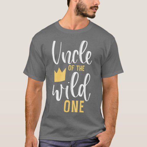 Uncle of the Wild One Shirt 1st Birthday First