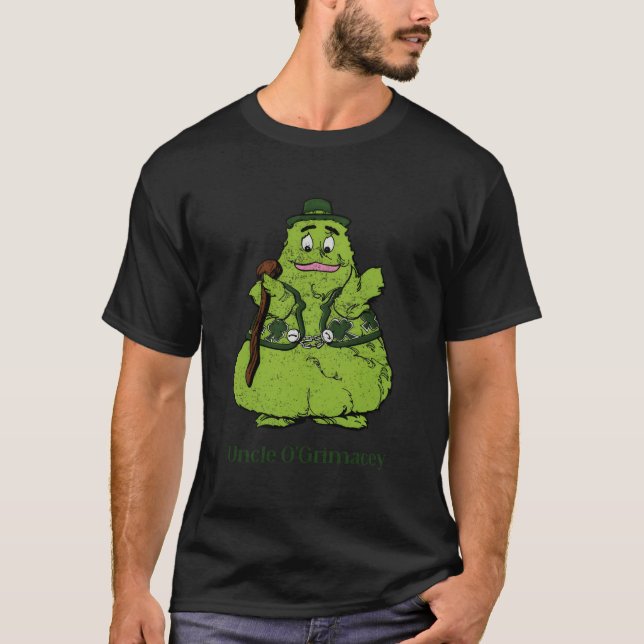 Uncle O'Grimacey Irish St Patrick'S Day Fast Food  T-Shirt (Front)