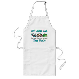 Uncle Outswim Outbike Outrun Triathlon Apron