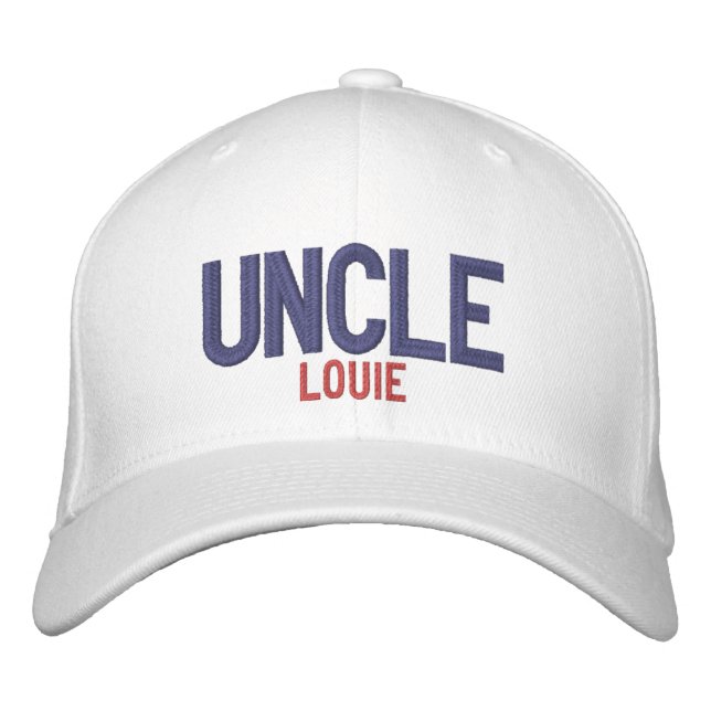 Uncle personalized  Embroidered Cap (Front)