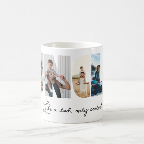 Uncle Photo Collage 5 Pictures Collage Coffee Mug