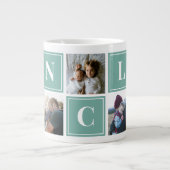 Uncle Photo Collage Custom Giant Coffee Mug (Front)