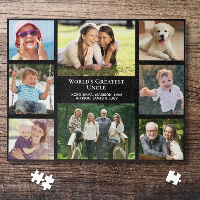 Uncle Photo Collage Jigsaw Puzzle (Creator Uploaded)