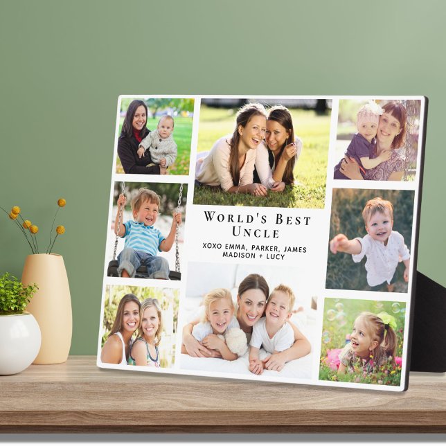Uncle Photo Collage Plaque (Creator Uploaded)