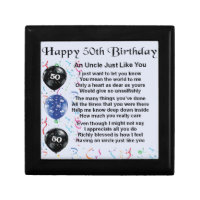 Uncle poem - 50th Birthday