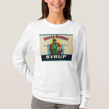 Uncle Remus Syrup Labelcairo  Ga T-shirt by LanternPress at Zazzle