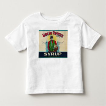 Uncle Remus Syrup Labelcairo  Ga Toddler T-shirt by LanternPress at Zazzle