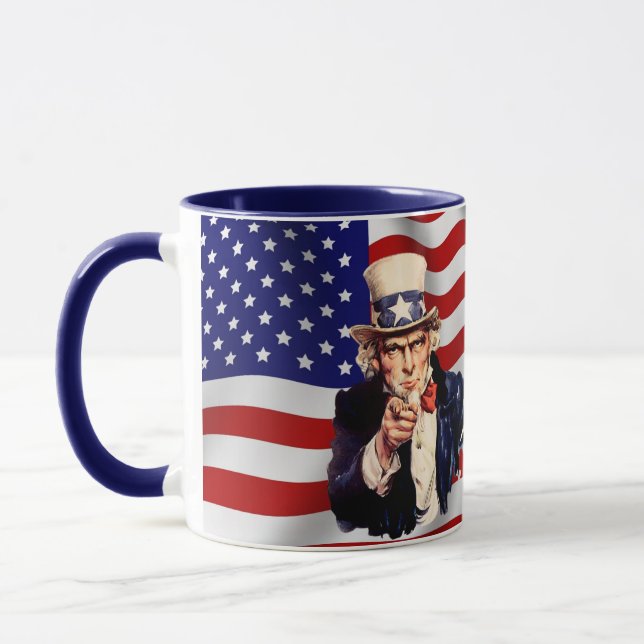 Uncle Sam 1 Mug (Left)