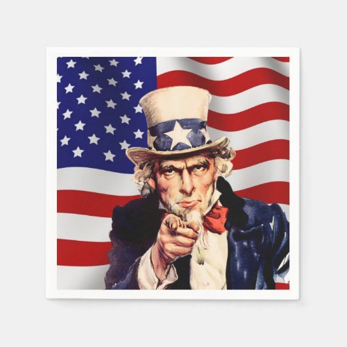 Uncle Sam 1 Napkins