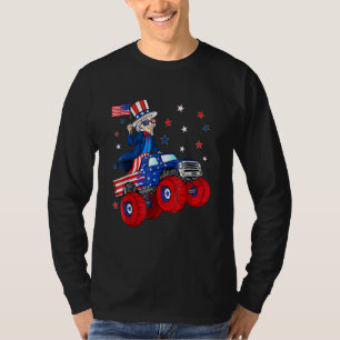 Uncle Sam 4th July Patriotic America Independence T-Shirt