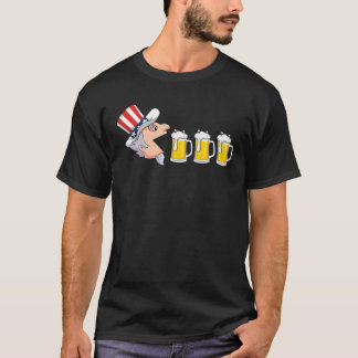 Uncle Sam 4Th Of July Funny T-Shirt