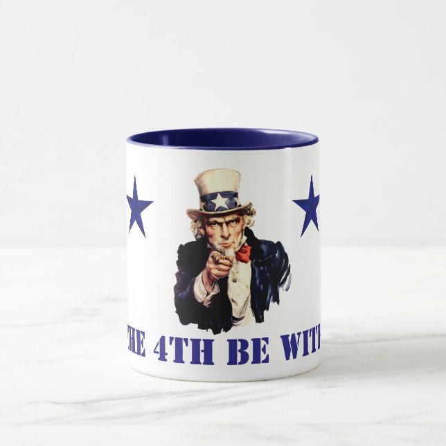 Uncle Sam 4th of July Mug (Center)