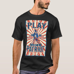Uncle Sam 4th Of July Women Men American Usa Flag T-Shirt