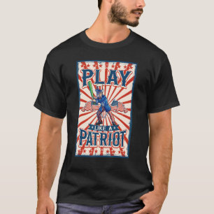 Uncle Sam 4th Of July Women Men American Usa Flag T-Shirt