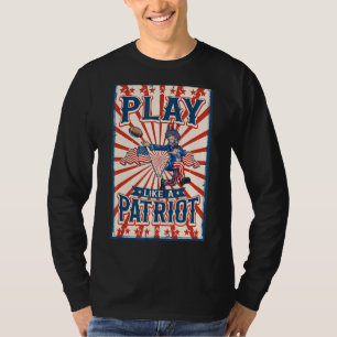 Uncle Sam 4th Of July Women Men American Usa Flag T-Shirt