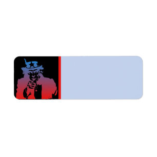 Uncle Sam Address Label