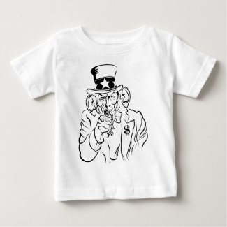 Uncle Sam Baby T-Shirt