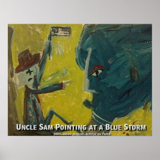 UNCLE SAM BLUE STORM POSTER
