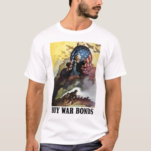 Uncle Sam __ Buy War Bonds T_Shirt
