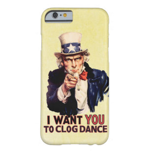 Uncle Sam Clogging Dance Barely There iPhone 6 Case