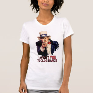Uncle Sam Clogging Dance T-Shirt