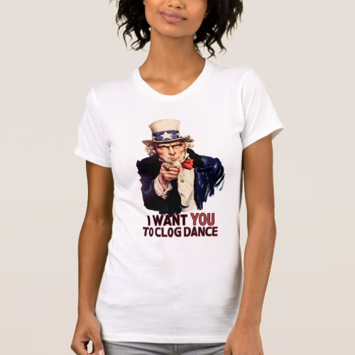 Uncle Sam Clogging Dance T_Shirt