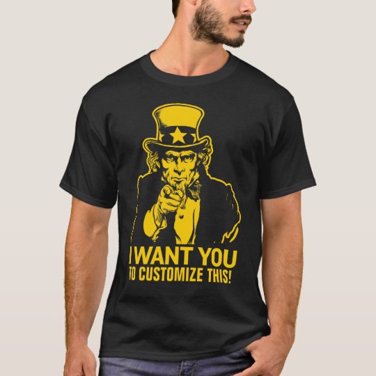 Uncle Sam Customizable Shirt