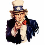 Uncle Sam Cutout<br><div class="desc">Uncle Sam Wants You!</div>