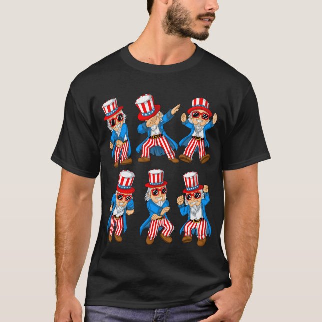 Uncle sam dancing T-Shirt (Front)