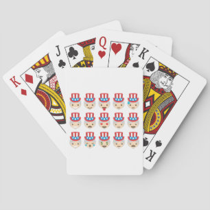 uncle sam emoji poker cards