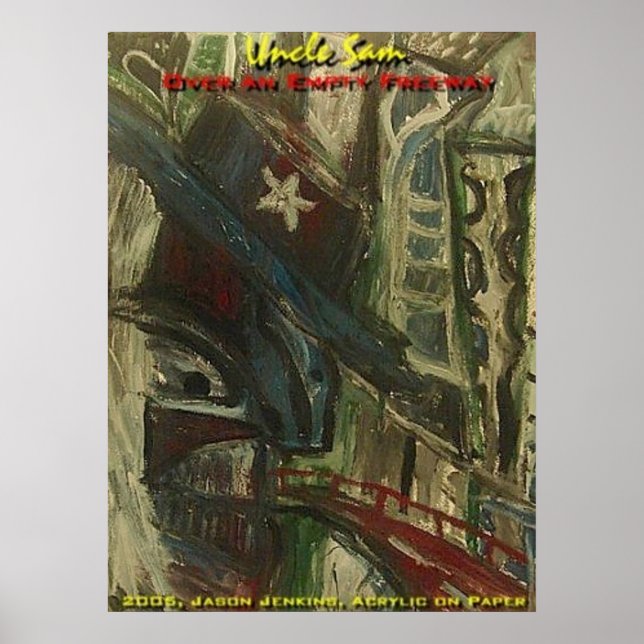 UNCLE SAM EMPTY FREEWAY POSTER (Front)
