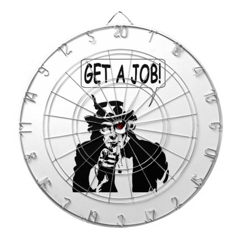 Uncle Sam Get A Job Dart Board