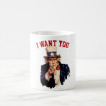 Uncle Sam, I Want You Coffee Mug at Zazzle