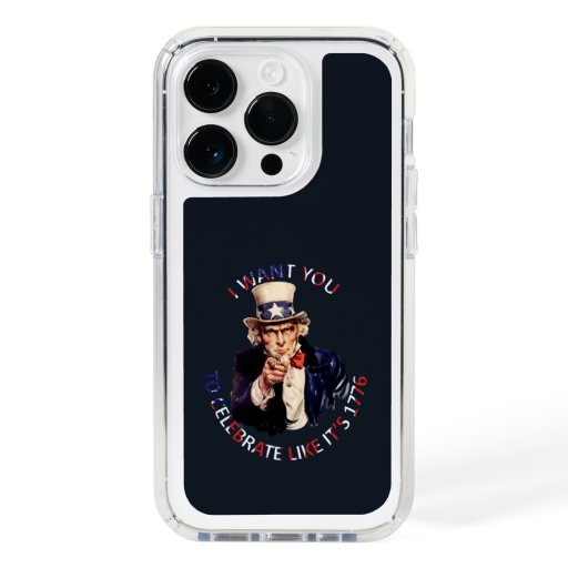 Uncle Sam I Want You To Celebrate Like Its 1776 Speck iPhone 14 Pro Case