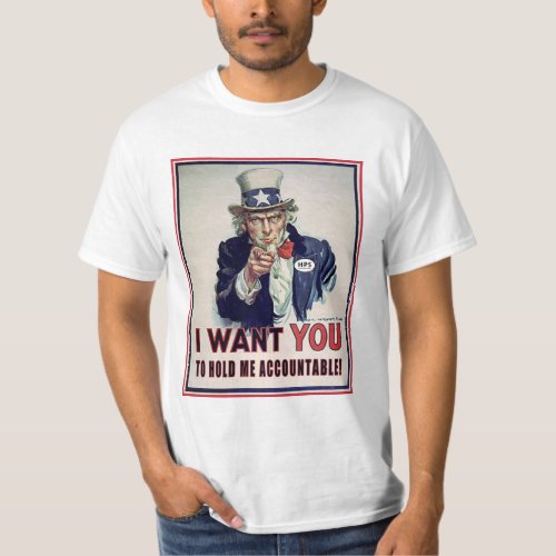 Uncle Sam Just Wants To Be Held T_Shirt