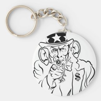 Uncle Sam Keychain