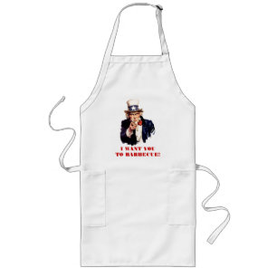 Uncle Sam Long Apron