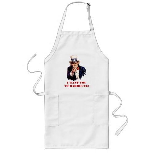 Uncle Sam Long Apron