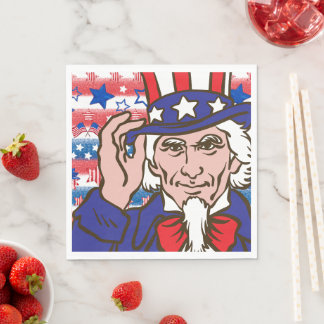 Uncle Sam Napkins