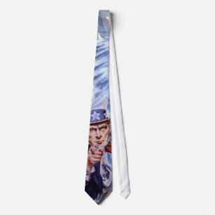 Uncle Sam Neck Tie