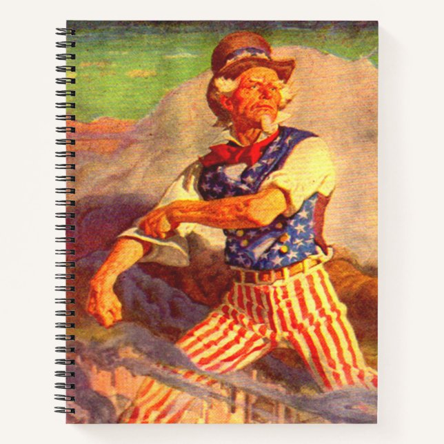 Uncle Sam Notebook (Front)