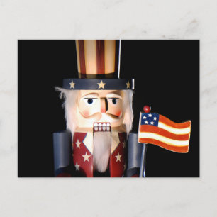 Uncle Sam Nutcracker Postcard