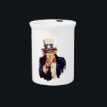 Uncle Sam Pitcher<br><div class="desc">america usa election united states merica</div>