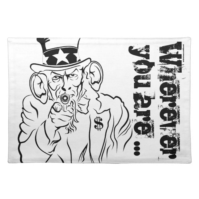 Uncle Sam Placemat (Front)